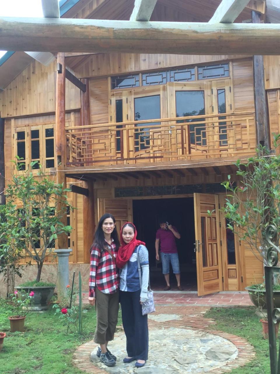 Nobita Homestay Bac Ha Exterior foto